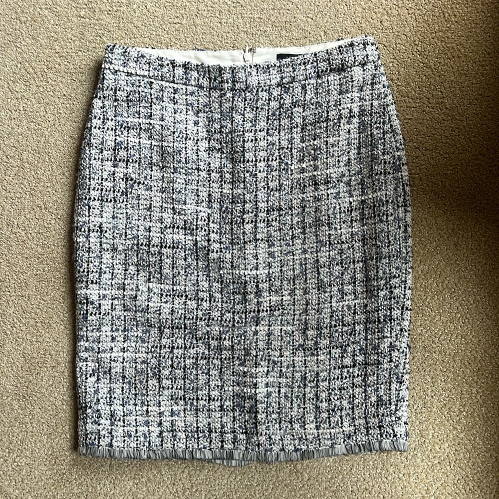 Ann Taylor Tweed Pencil Skirt